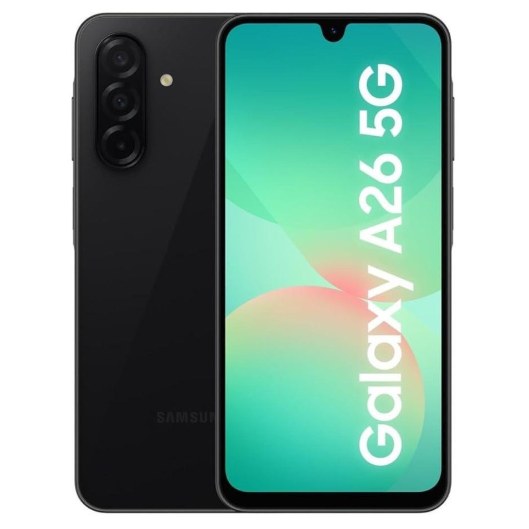 SMARTPHONE SAMSUNG A266 GALAXY A26 5G 6+128GB BLACK EUROPA